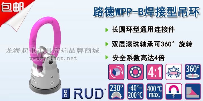 WPP-B焊接型旋轉(zhuǎn)吊環(huán)圖片 WPP-B焊接型旋轉(zhuǎn)吊環(huán)圖片